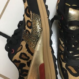 Sam Edelman leopard tennis shoe